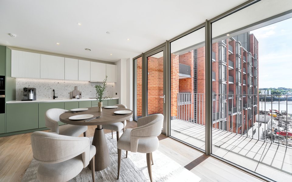 Lounge 2 - for a 2 bedroom apartment for let in Herland Court